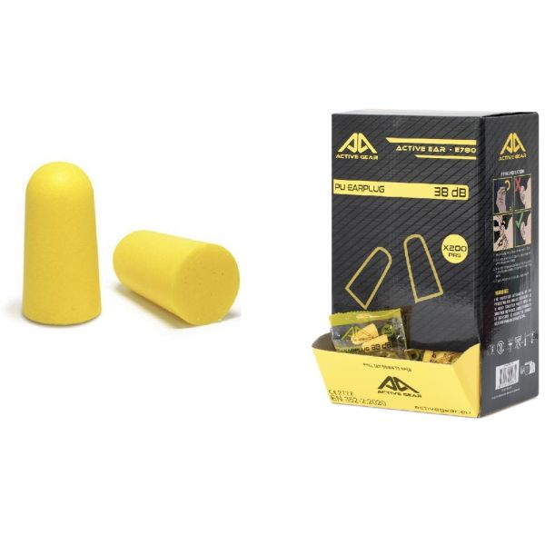 ACTIVE GEAR ACTIVE EAR E780 PU EARPLUG 38dB 200Paar Ohrstöpsel