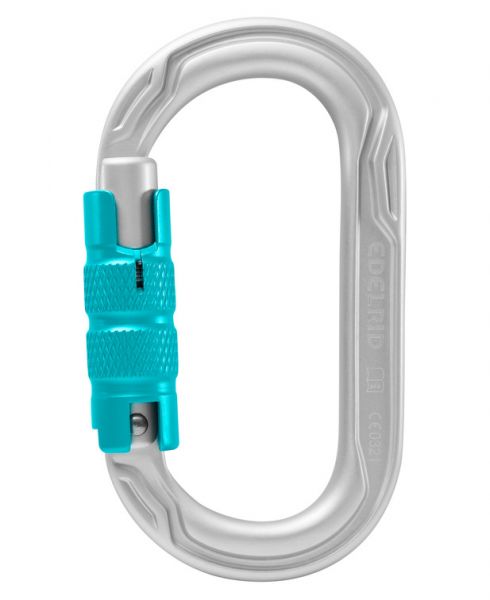 Edelrid OVAL POWER 2500 TRIPLE Karabiner oval Tri