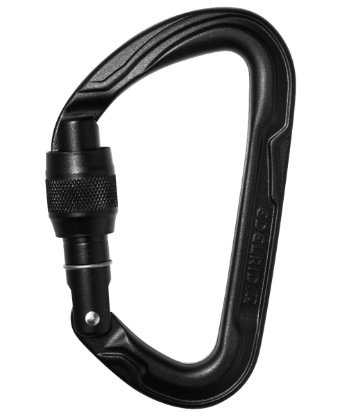 Edelrid PURE SCREW Karabiner D-Form