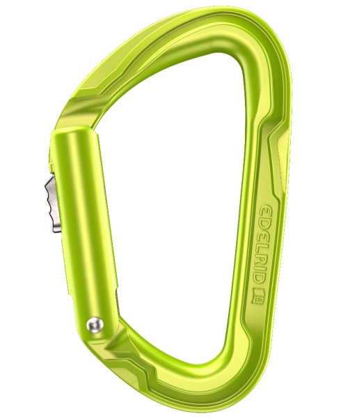 Edelrid PURE SLIDER Karabiner D-Form